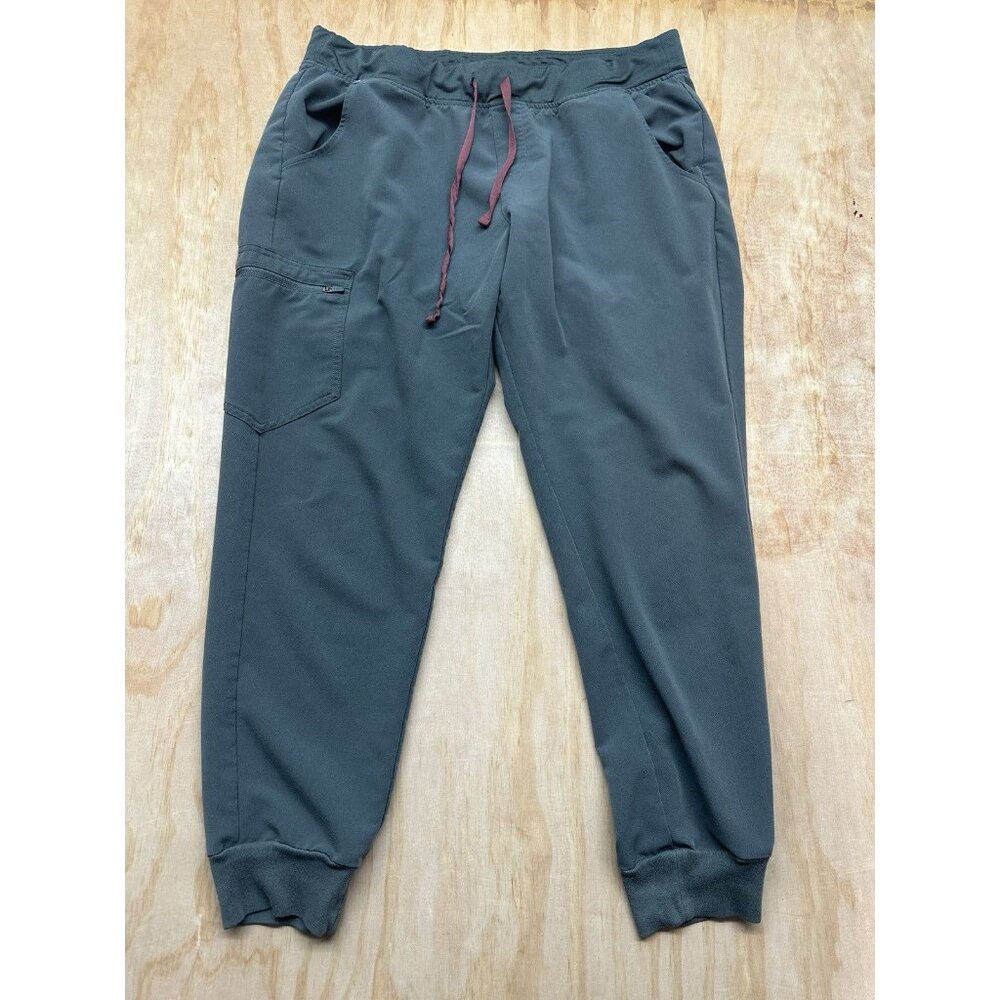 FIGS Technical Collection Zamora Jogger Scrub Pants XL Olive Green Style 2494